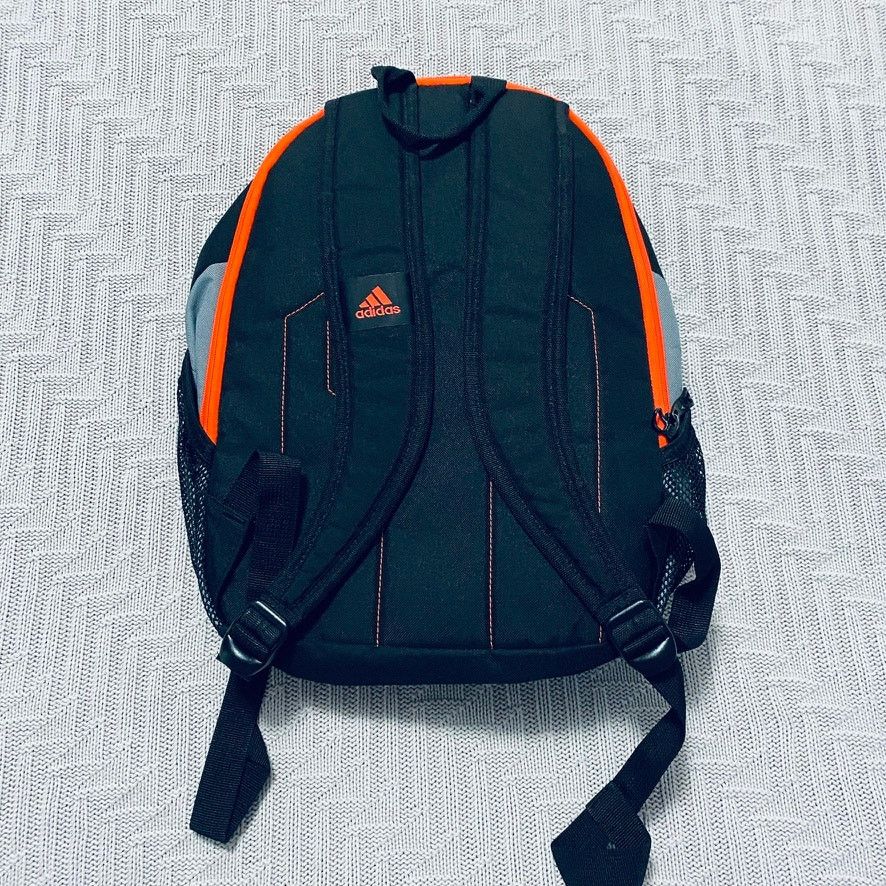 Adidas Adidas gray and orange small backpack Size ONE SIZE - 2 Thumbnail