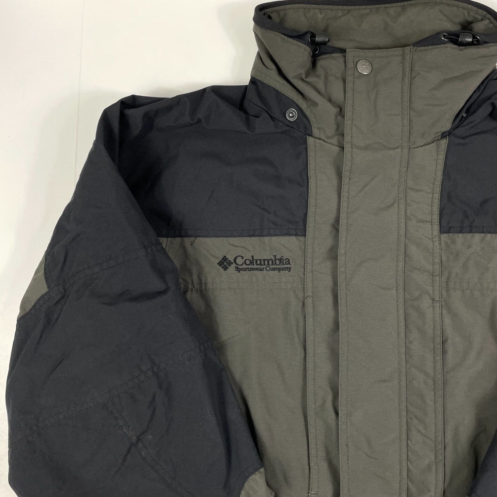Vintage Columbia Jacket Mens Large Gray Softshell Field Full Zip Skiing Hiking Outdoors Jacket Size US L / EU 52-54 / 3 - 2 Thumbnail