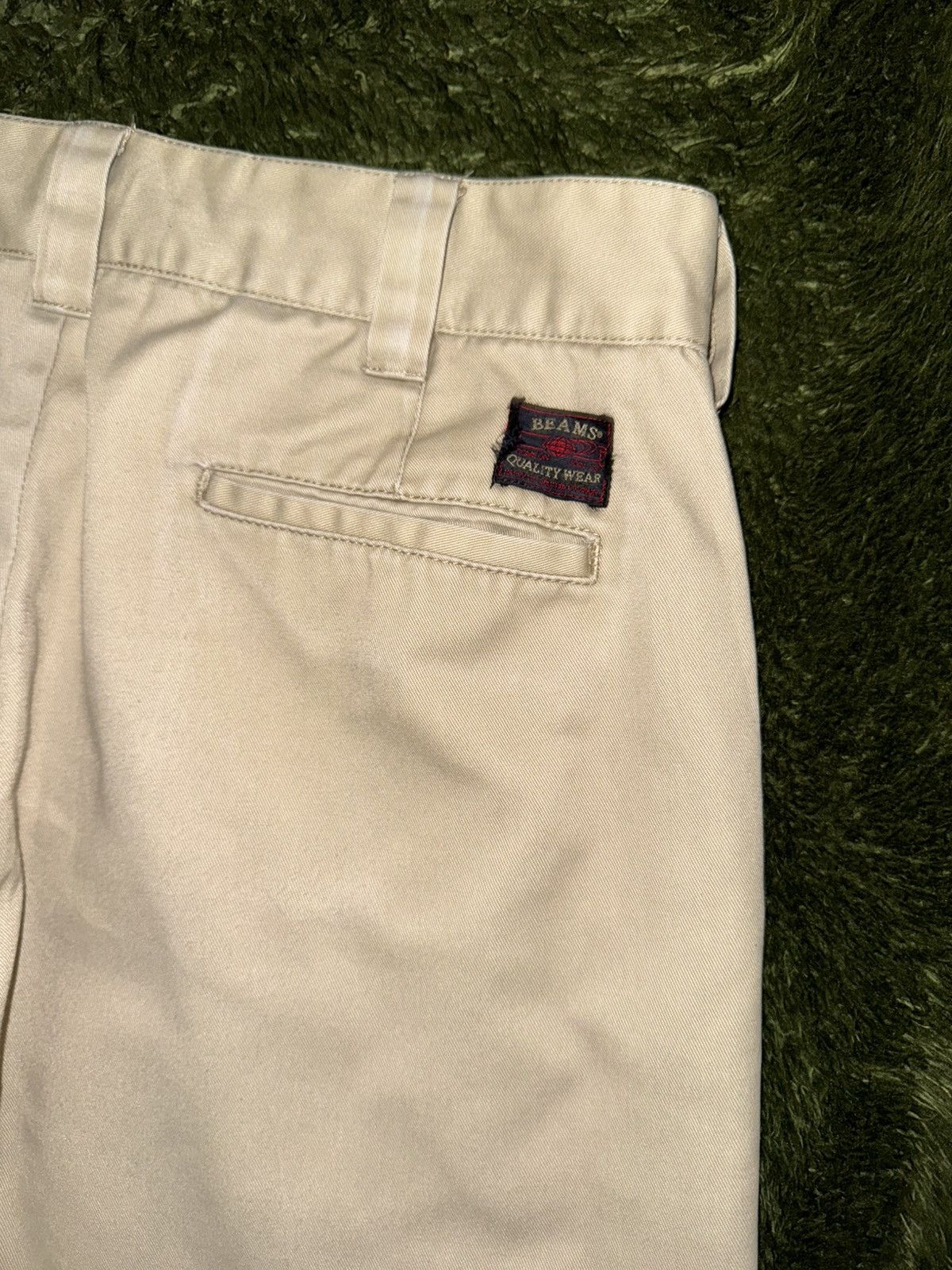 Beams Japan [L] Beams Heart Japan Vintage Washed Chino Pants Beige Size US 32 / EU 48 - 11 Thumbnail