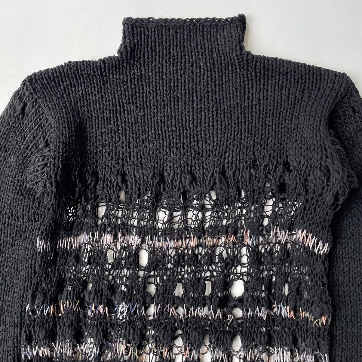 Dries Van Noten Candy Cobweb Knit Punk Sweater Size S / US 4 / IT 40 - 2 Thumbnail