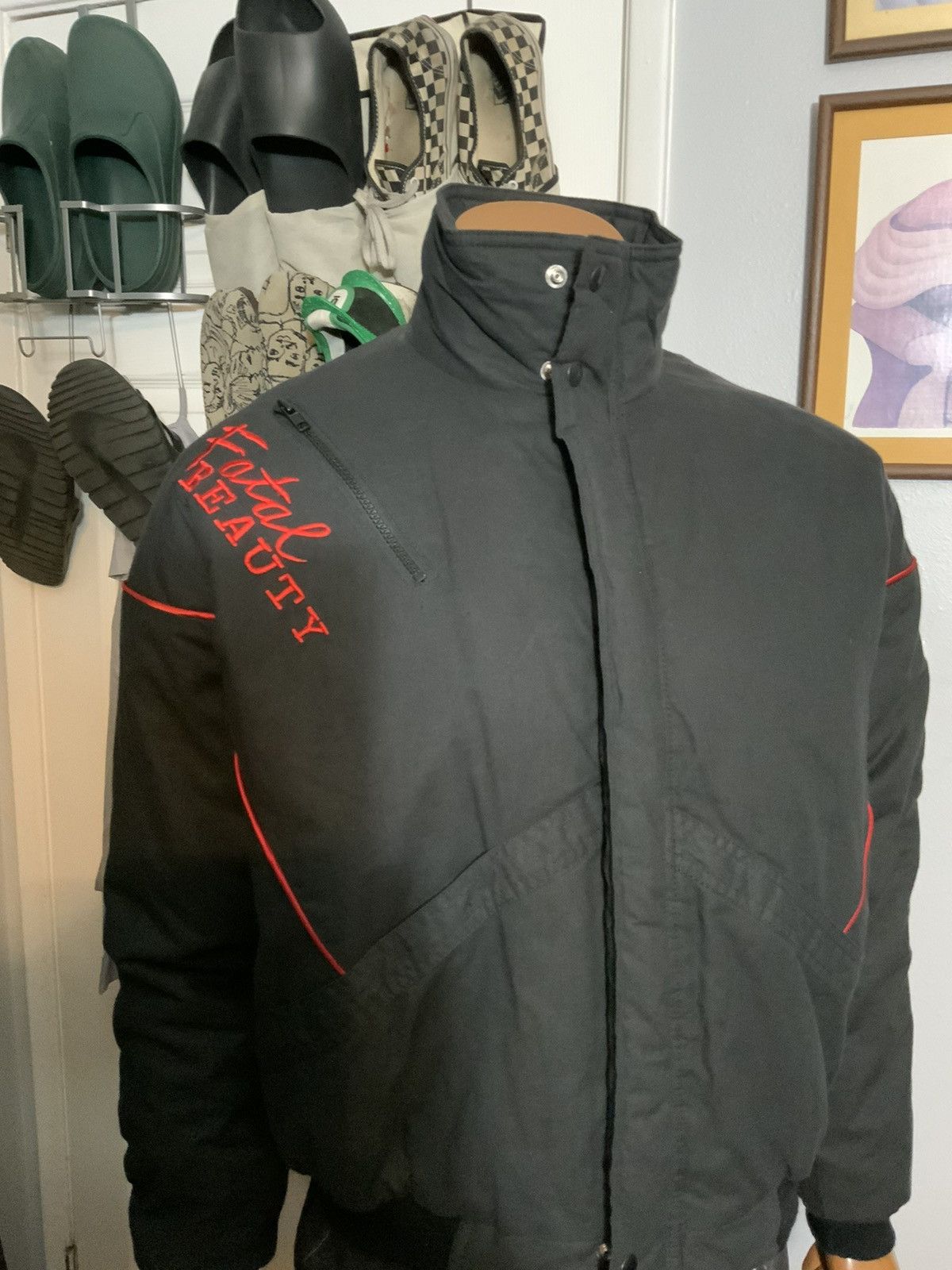 Vintage 1987 Fatal Beauty Whoopi Goldberg Movie Crew Bomber Jacket Size US M / EU 48-50 / 2 - 8 Thumbnail