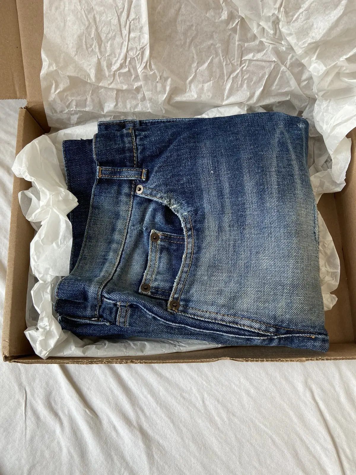 Saint Laurent Paris YSL Blue Jeans Size US 30 / EU 46 - 7 Thumbnail