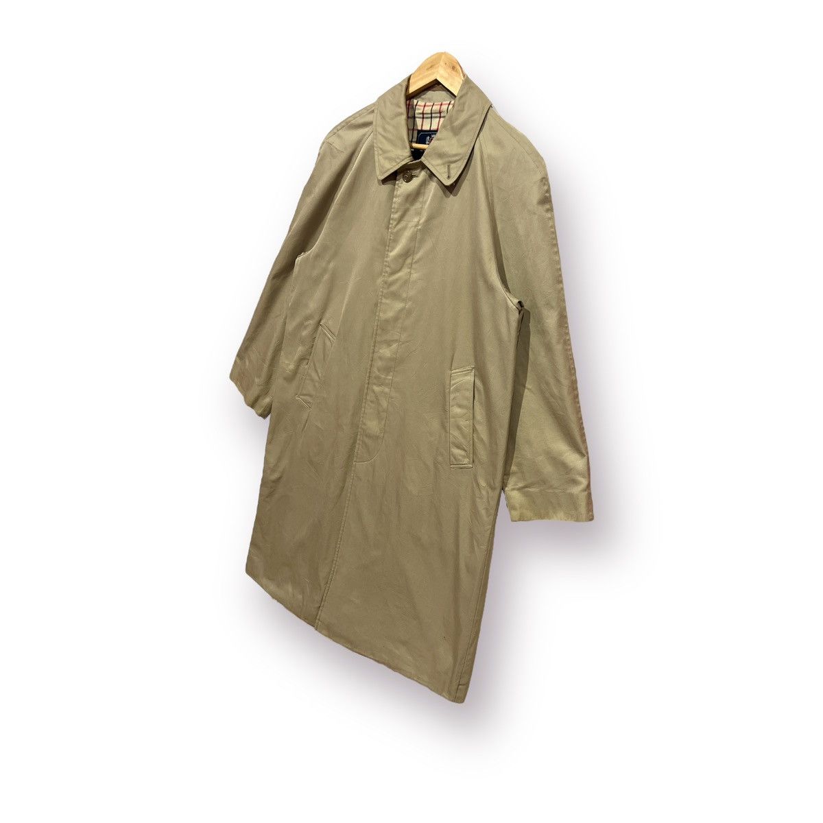 Savile Row 🔥 Robert Hirst of SAVILE ROW checked lined long coat Size US S / EU 44-46 / 1 - 2 Thumbnail