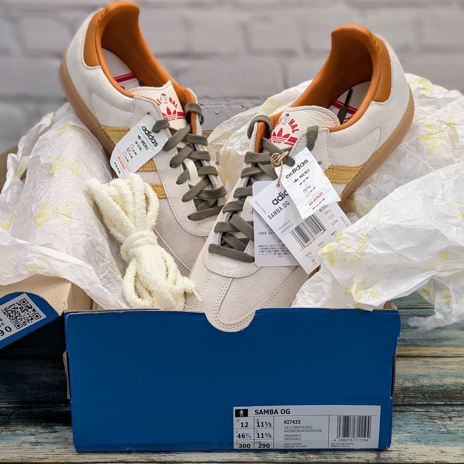 Adidas adidas Samba 'Tawainese Fried Chicken' Size US 12 / IT 42 - 2 Thumbnail
