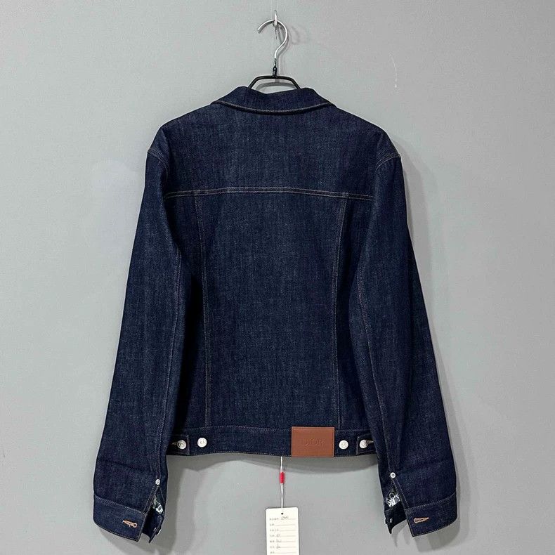 Dior Dior Leather brand denim jacket inside 2502-Nextarrow Size US M / EU 48-50 / 2 - 3 Thumbnail