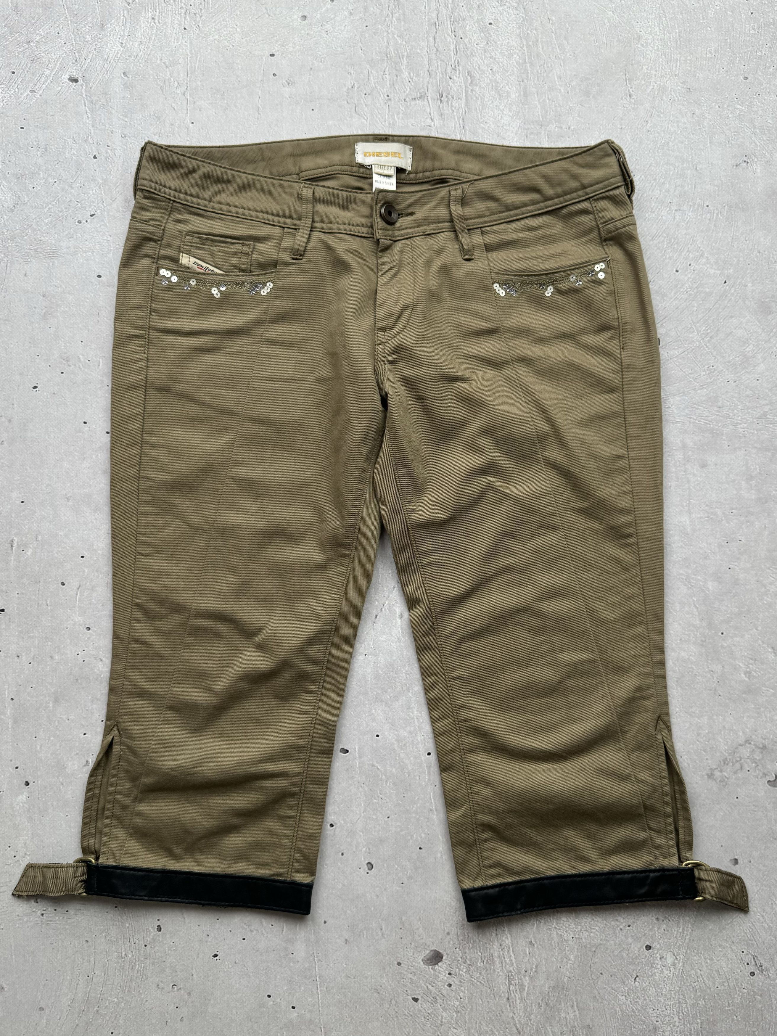 Diesel × Vintage Diesel Vintage Bondage Shorts Size 27" / US 4 / IT 40 - 1 Thumbnail