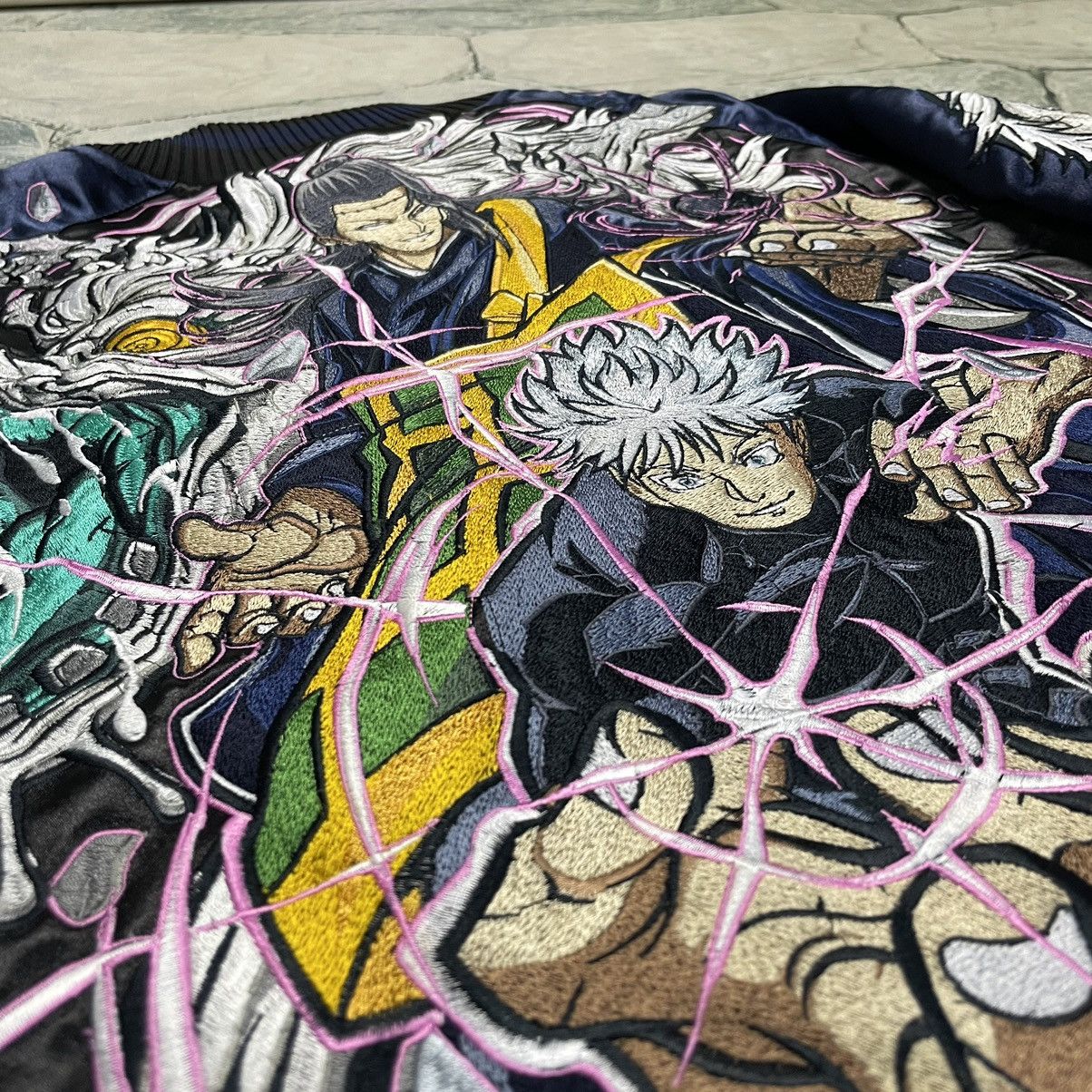 Japanese Brand Sukajan Jujutsu Kaisen By Tokiyo Hyro Size US L / EU 52-54 / 3 - 5 Thumbnail