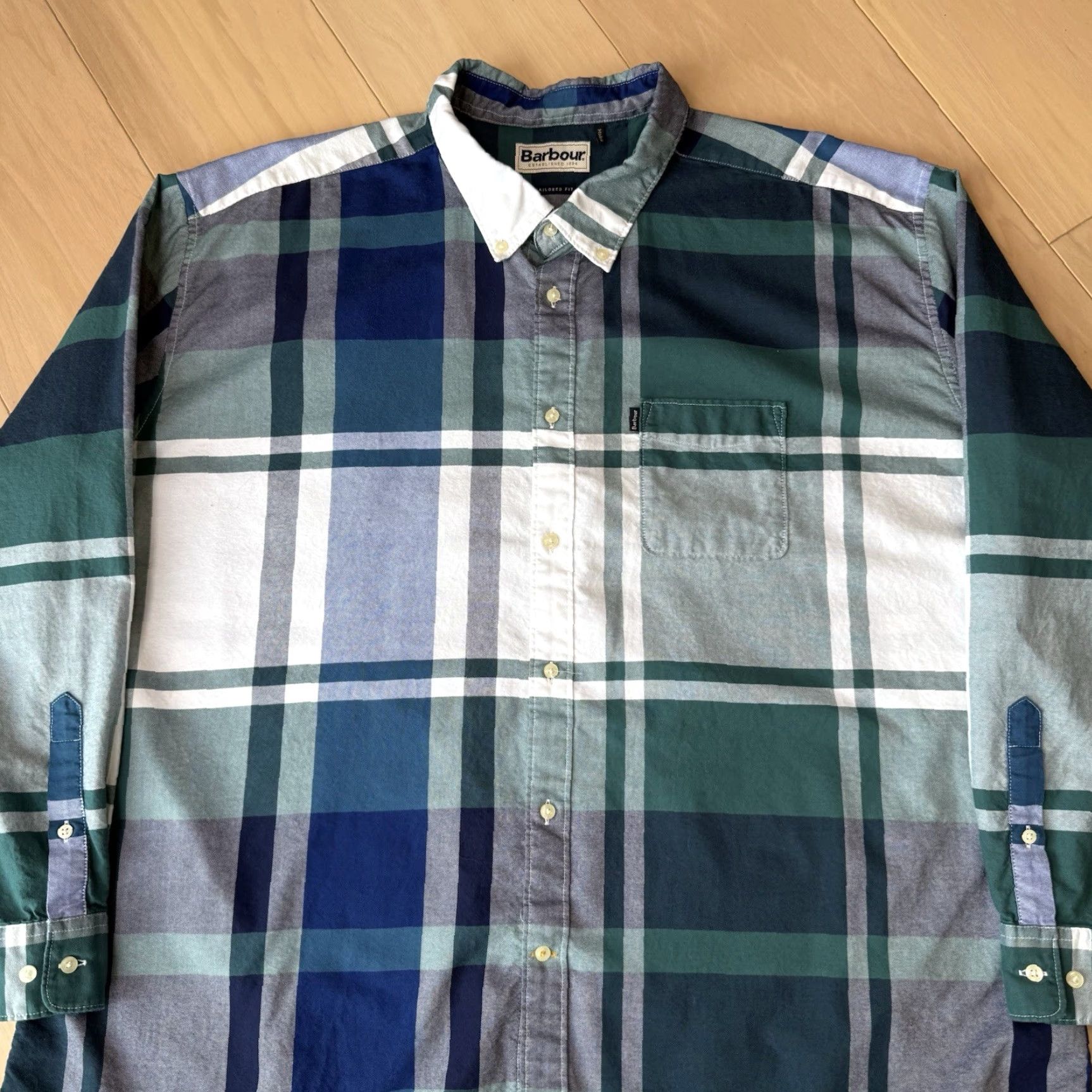 Barbour Barbour Shirt 2XL Multicolor Highland 2 Check Button Up New York Minimalist Shirt Mens Size US XXL / EU 58 / 5 - 4 Thumbnail