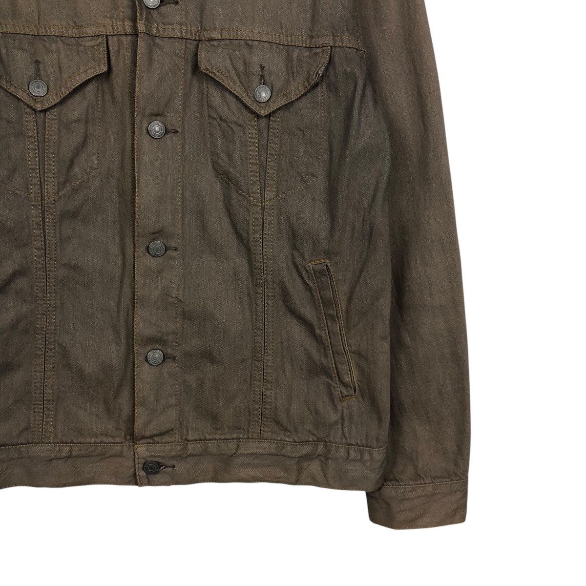 Japanese Brand 📌Vintage Chore Denim Biker Jacket Uniqlo Issey Miyake Size US L / EU 52-54 / 3 - 5 Thumbnail