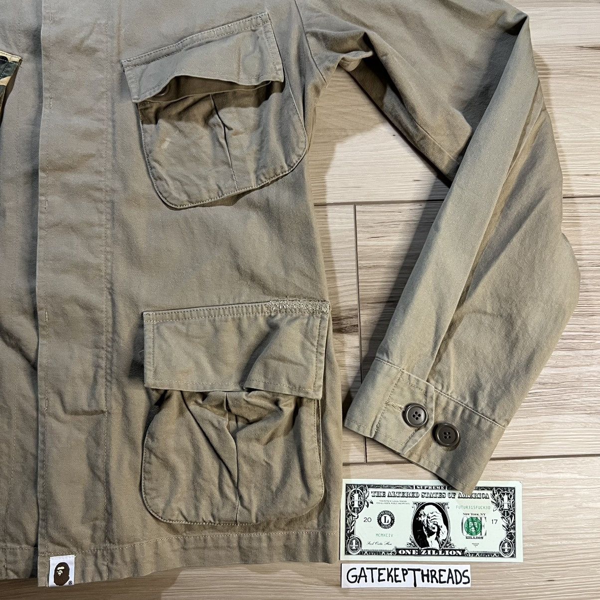 Bape Bape Vintage Chore Jacket Camo Pocket Size US M / EU 48-50 / 2 - 10 Thumbnail