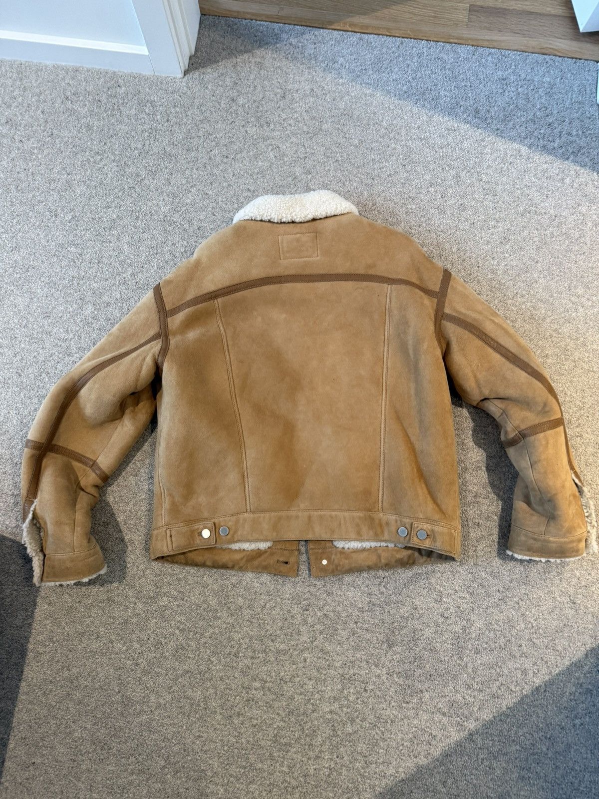 Alexander Wang Alexander Wang Shearling Trucker Khaki Medium / Large Size US M / EU 48-50 / 2 - 10 Thumbnail