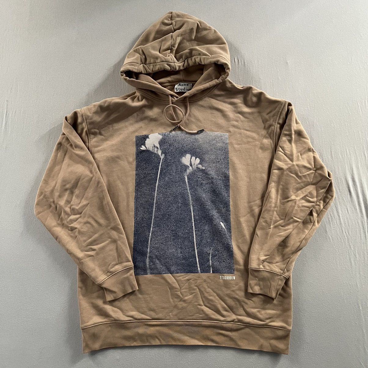 Acne Studios Acne Studios SS18 Fala Print oversized Hoodie Grailed