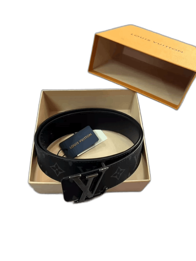 Louis Vuitton Louis Vuitton Black Monogram Belt-yf Size ONE SIZE - 1 Thumbnail