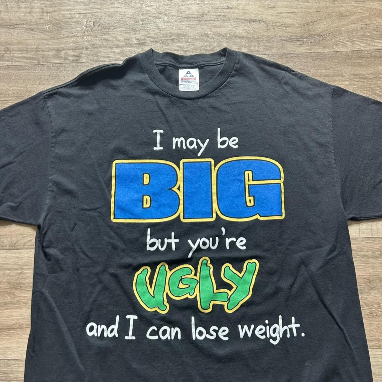 AAA Vintage 90’s Funny Obscure Graphic T shirt size XXL Size US XXL / EU 58 / 5 - 2 Thumbnail