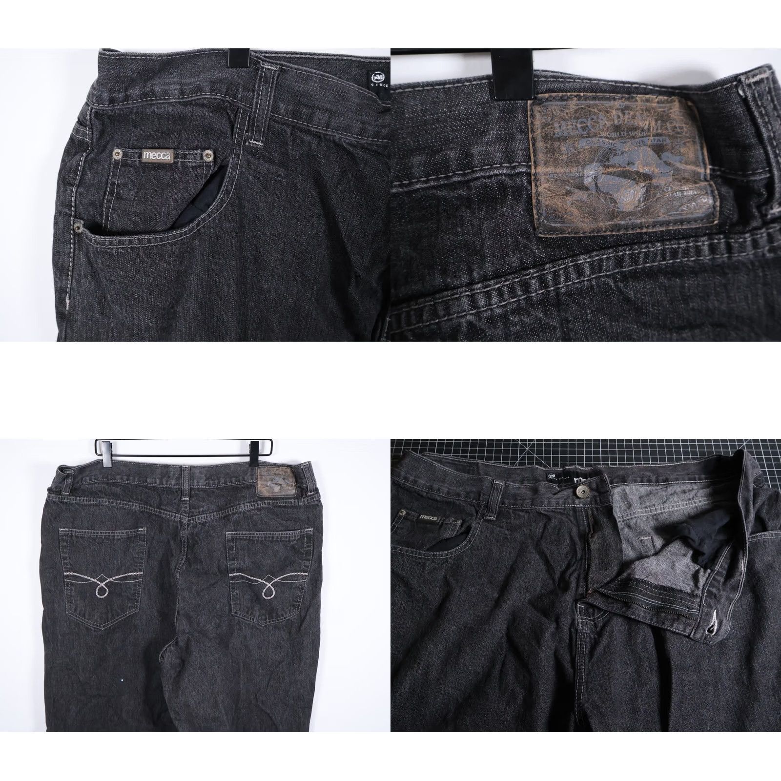 Vintage VINTAGE Mecca Jeans Shirt? Size US 42 / EU 58 - 9 Thumbnail
