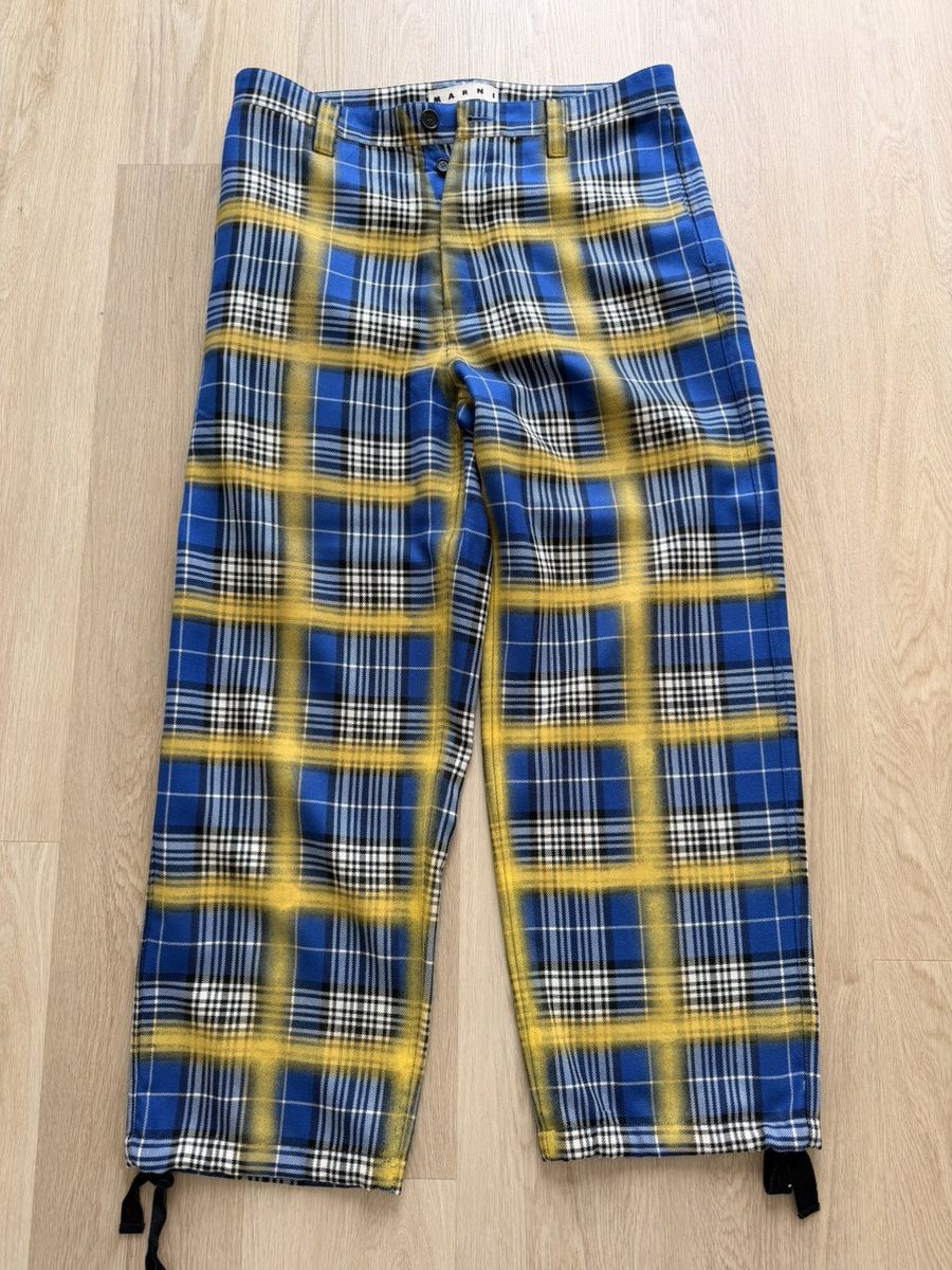 Marni Marni wool trousers Size US 36 / EU 52 - 1 Thumbnail
