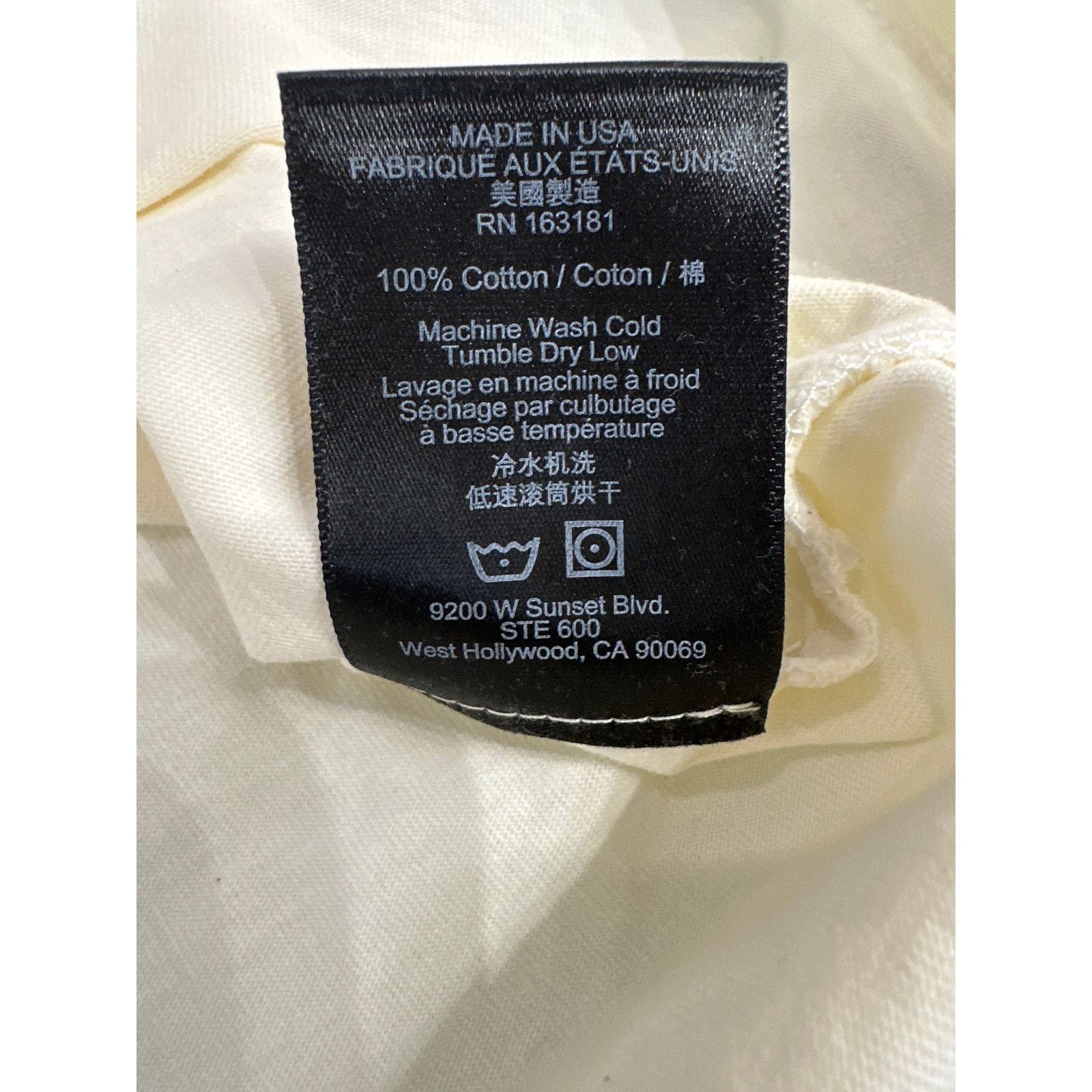 Rhude Rhude Racing Crest Tee (M) Size US M / EU 48-50 / 2 - 4 Thumbnail