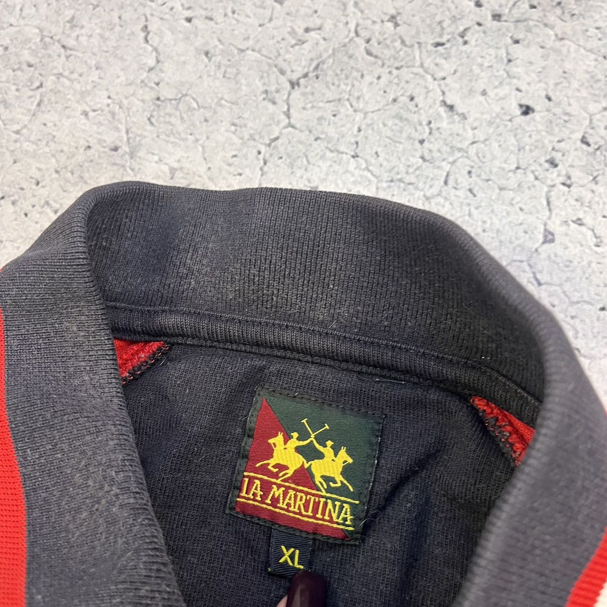 La Martina × Polo Ralph Lauren × Vintage Vintage La Martina Long Sleeve USA Chief Keef Style Size US XL / EU 56 / 4 - 14 Thumbnail