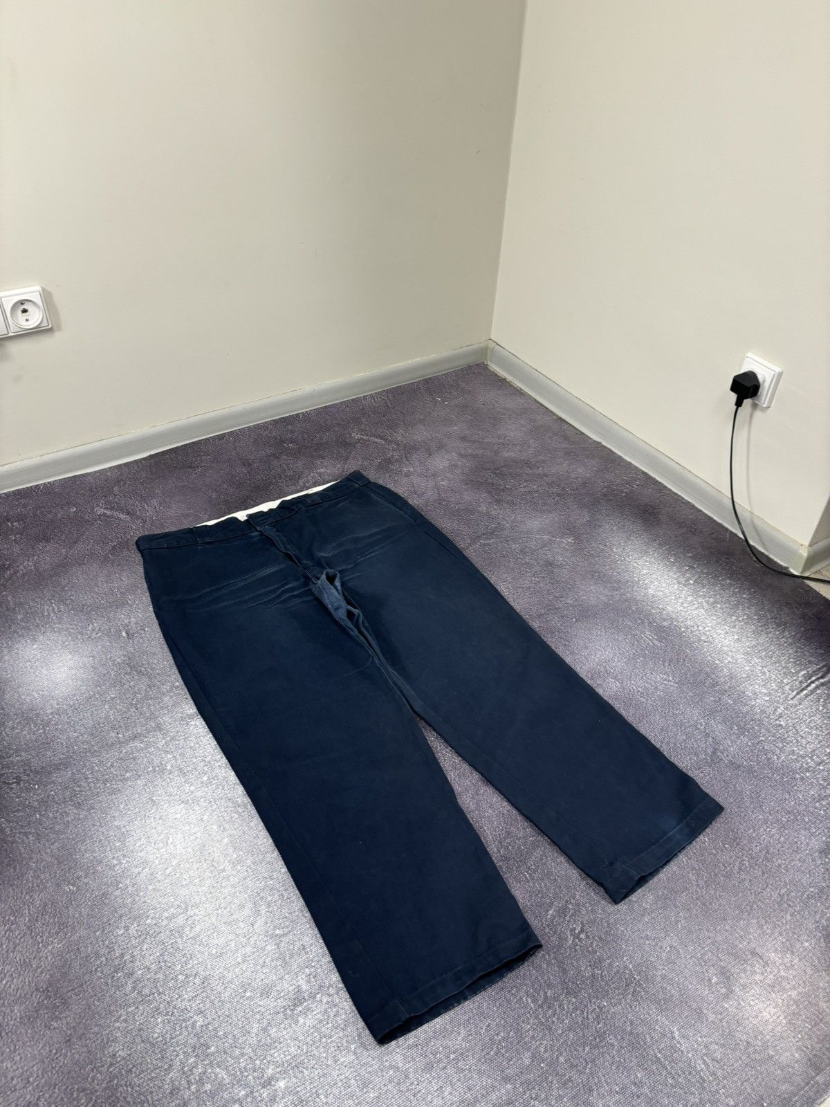 Dickies Vintage Dickies 874 Navy Work Hype Skate Baggy Pants Size US 40 / EU 56 - 11 Thumbnail