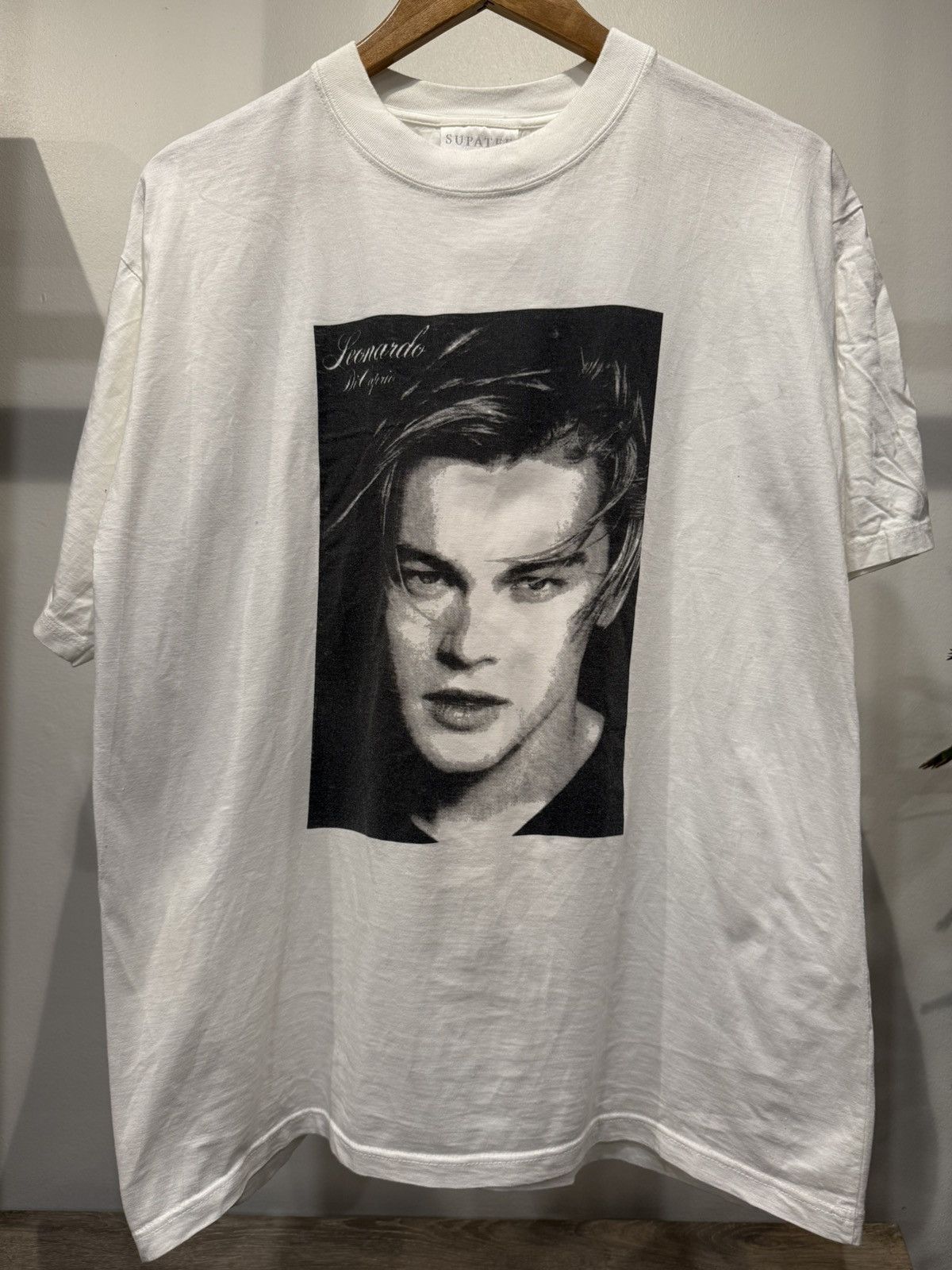 Other Vintage 90s Leonardo Dicaprio T-Shirt Size US XL / EU 56 / 4 - 1 Thumbnail