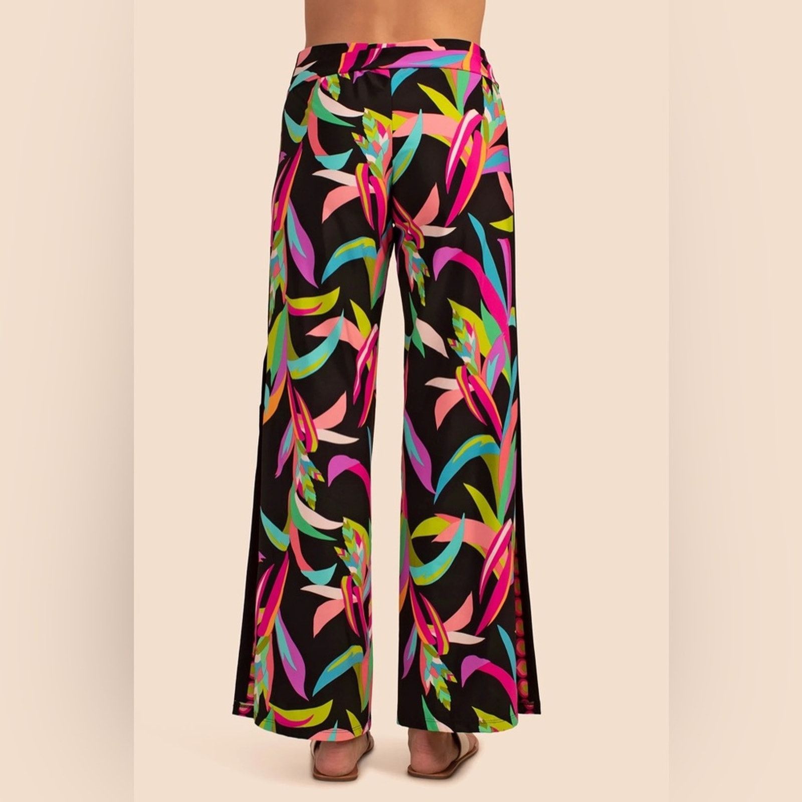 Trina Turk 🎉LAST PIECE🎉TRINA TURK Birds Of Paradise Cover-Up Pants Size 30" / US 8 / IT 44 - 9 Thumbnail