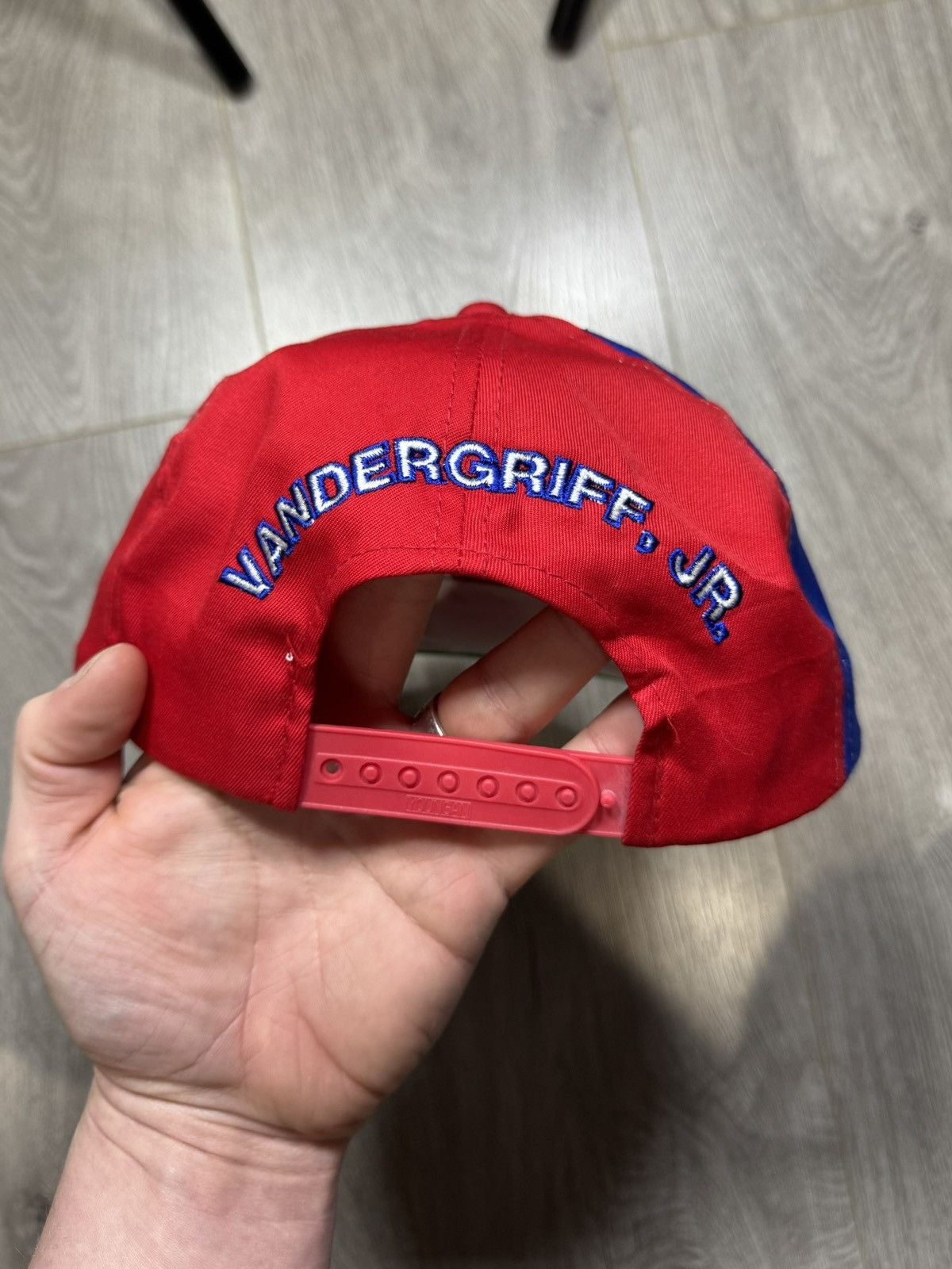 Jerzees × NASCAR × Vintage Bob Vandergriff Jr Jerzees Activewear Racing Snapback Size ONE SIZE - 5 Thumbnail