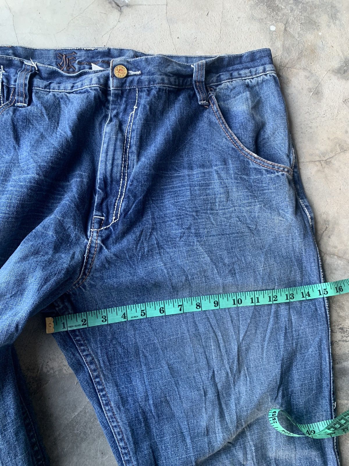 Phat Farm Phat Farm Y2K Baggy Denim Jeans Hip Hop Skate Fit Size US 42 / EU 58 - 3 Thumbnail