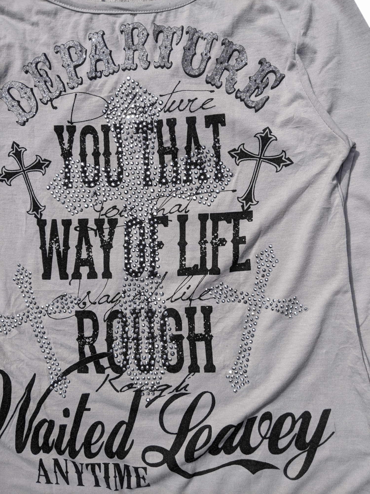 Japanese Brand Japanese VKEI STYLE Edge Line Skull Poem T shirt Size US M / EU 48-50 / 2 - 4 Thumbnail