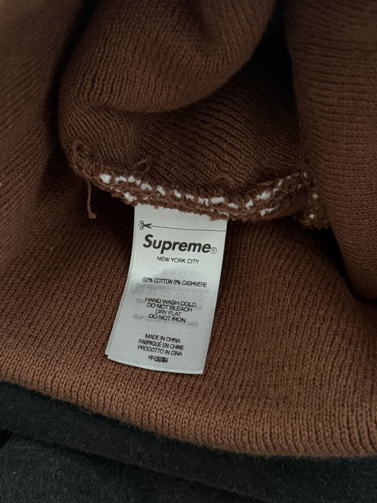 Supreme Supreme FW22 big logo beanie Size ONE SIZE - 4 Thumbnail