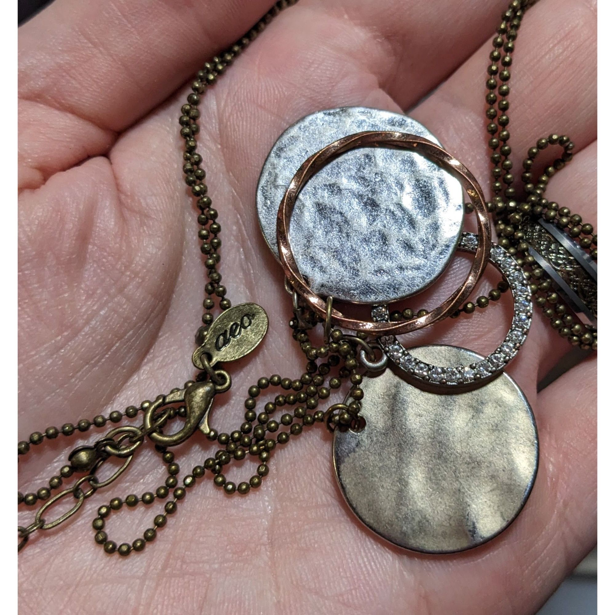 American Eagle Outfitters American Eagle Outfitters Brutalist Charm Necklace Size ONE SIZE - 6 Thumbnail