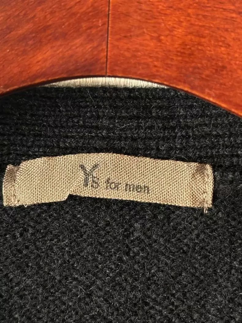 Y's for Men Y's For Men Black wool knit waistcoat vest Size US M / EU 48-50 / 2 - 8 Thumbnail
