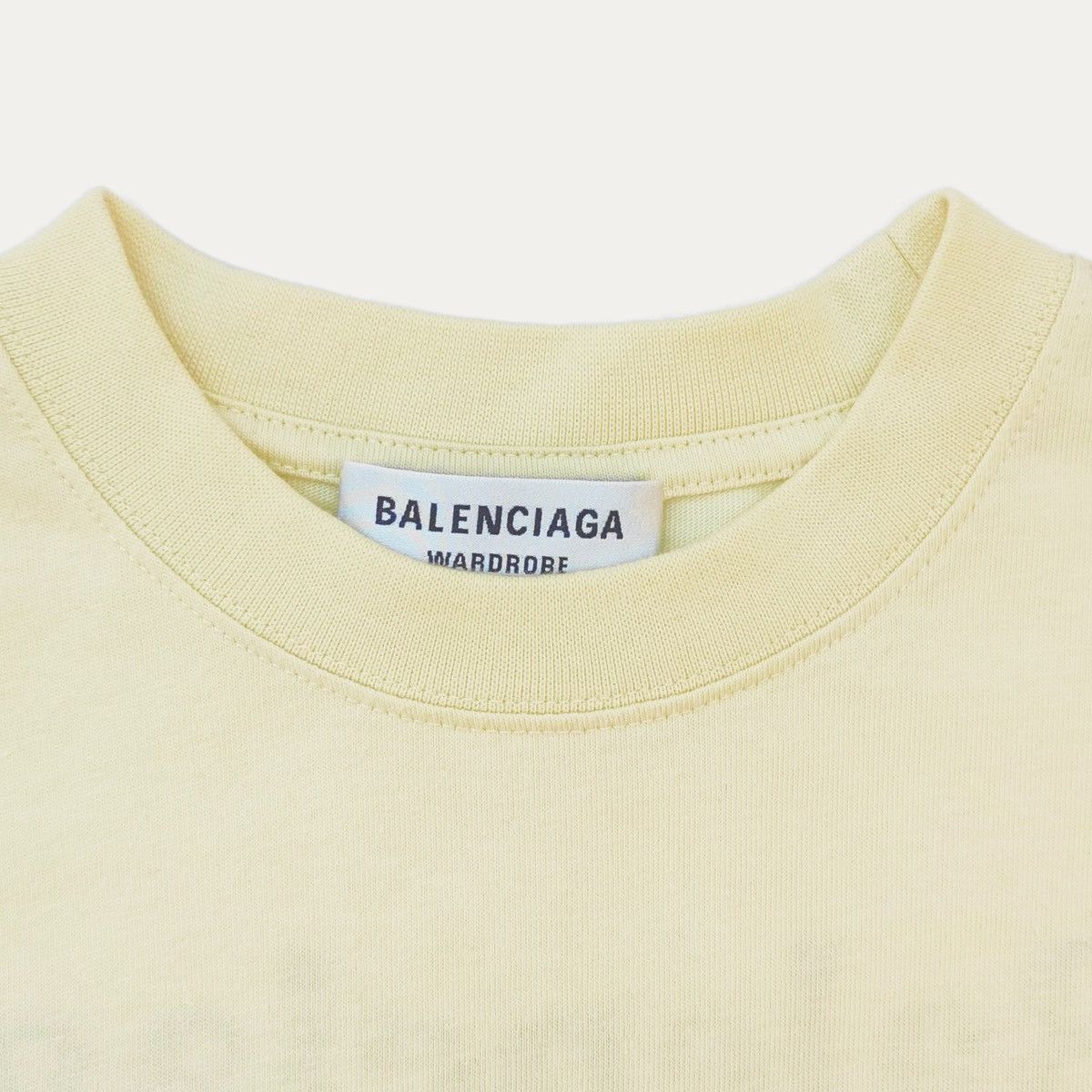 Balenciaga Balenciaga Logo Letter Printed Crew Neck T-shirt K26WX Size S / US 4 / IT 40 - 4 Thumbnail