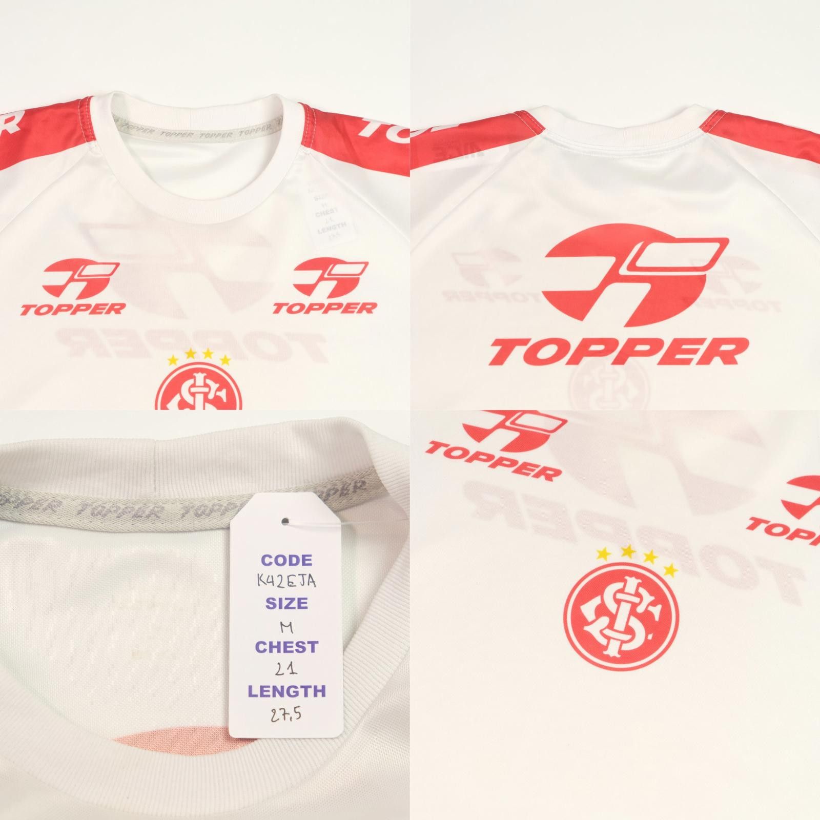 Topperz 2002/03 SC Internacional Training Shirt Brazil (M) Size US M / EU 48-50 / 2 - 4 Thumbnail