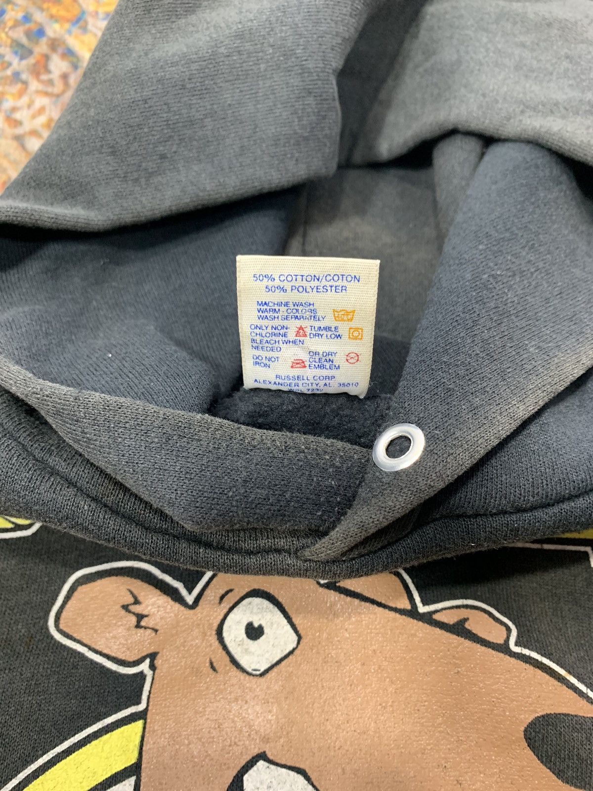 Vintage 80’s Faded Screeching Weasel Punk Tour Hoodie