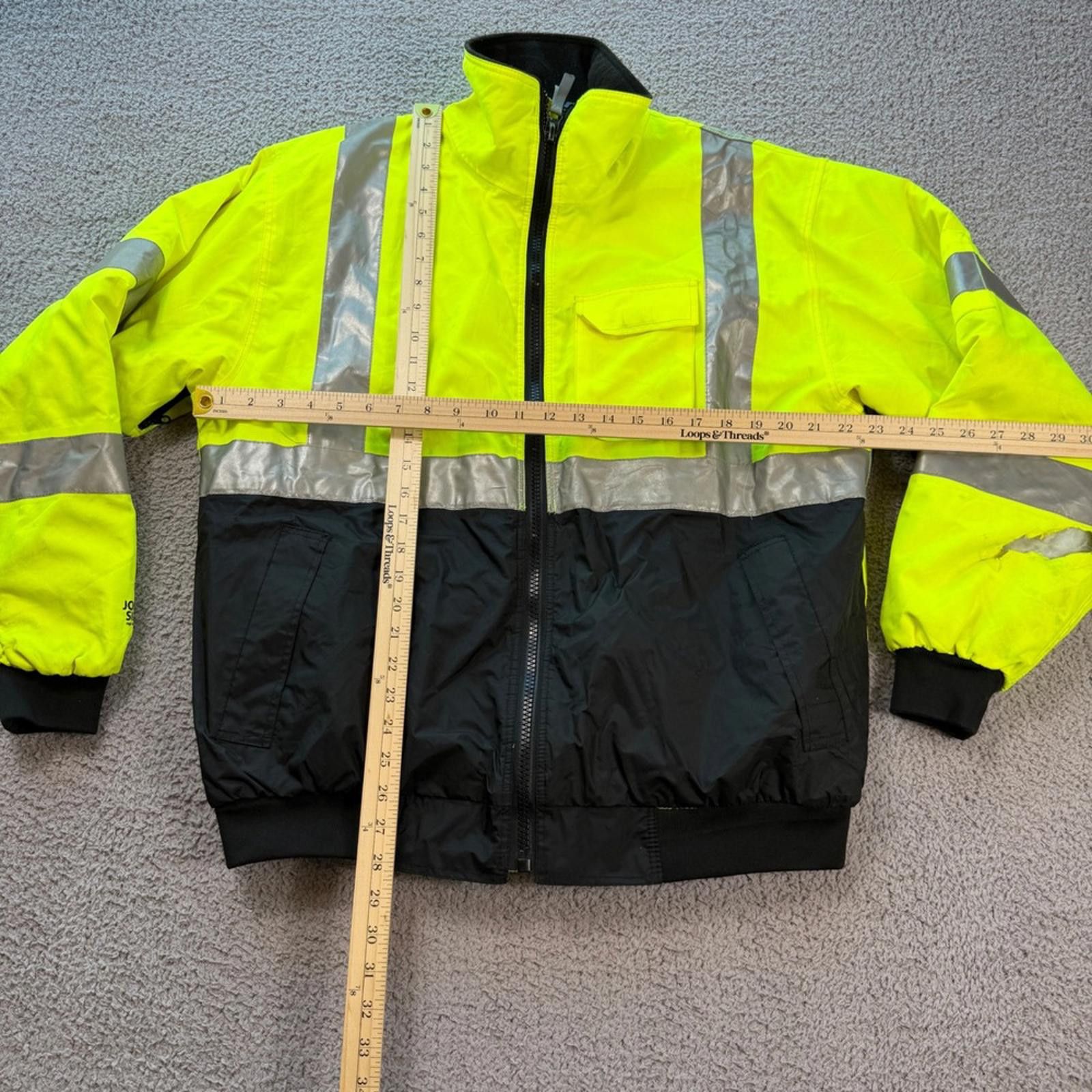 Other Tingley Job Sight Mens Visibility Reflective Bomber Jacket Size US L / EU 52-54 / 3 - 3 Thumbnail