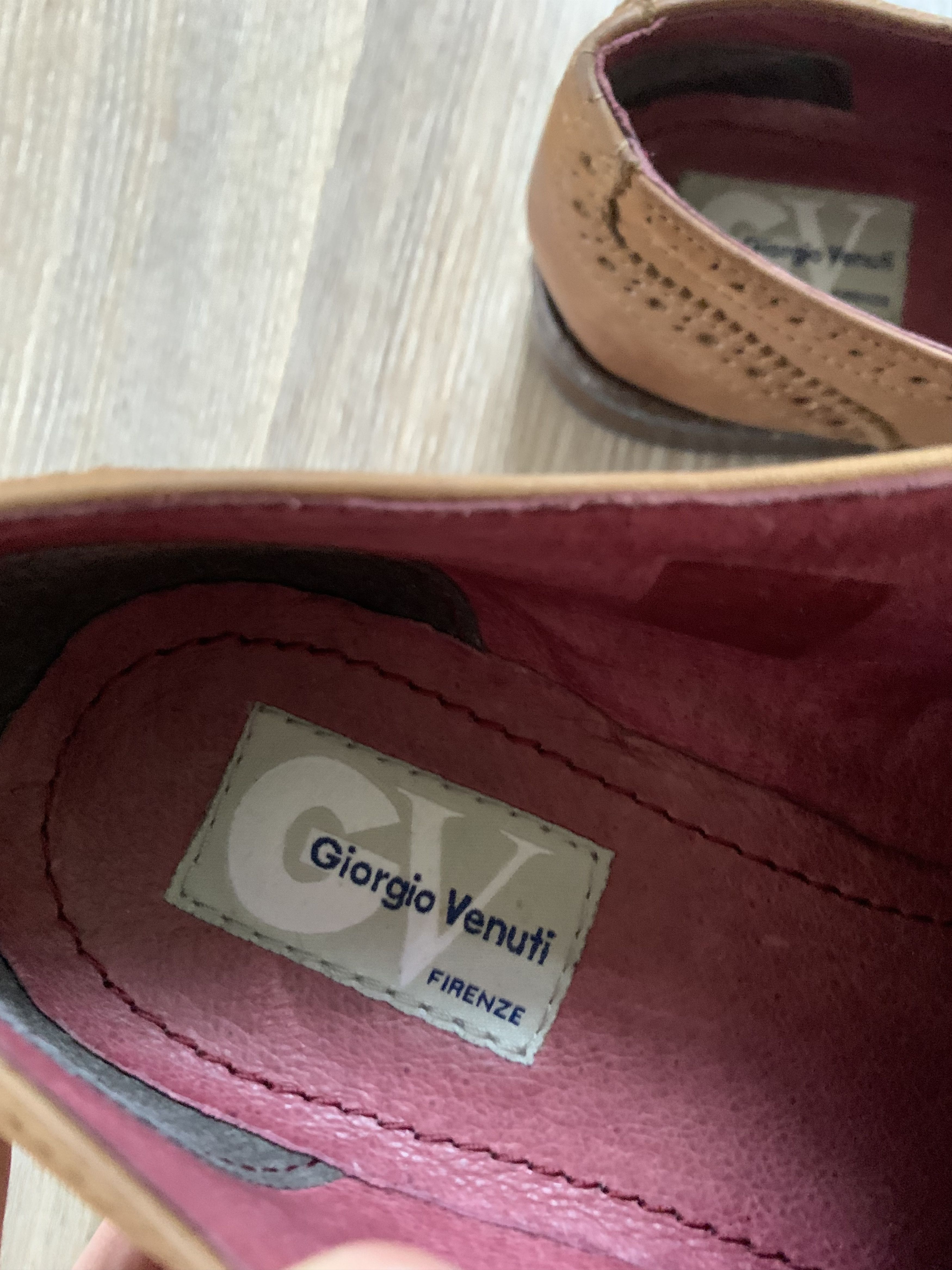 Other Giorgio Venuti Womens Italian Brogue Size US 7 / IT 37 - 12 Thumbnail