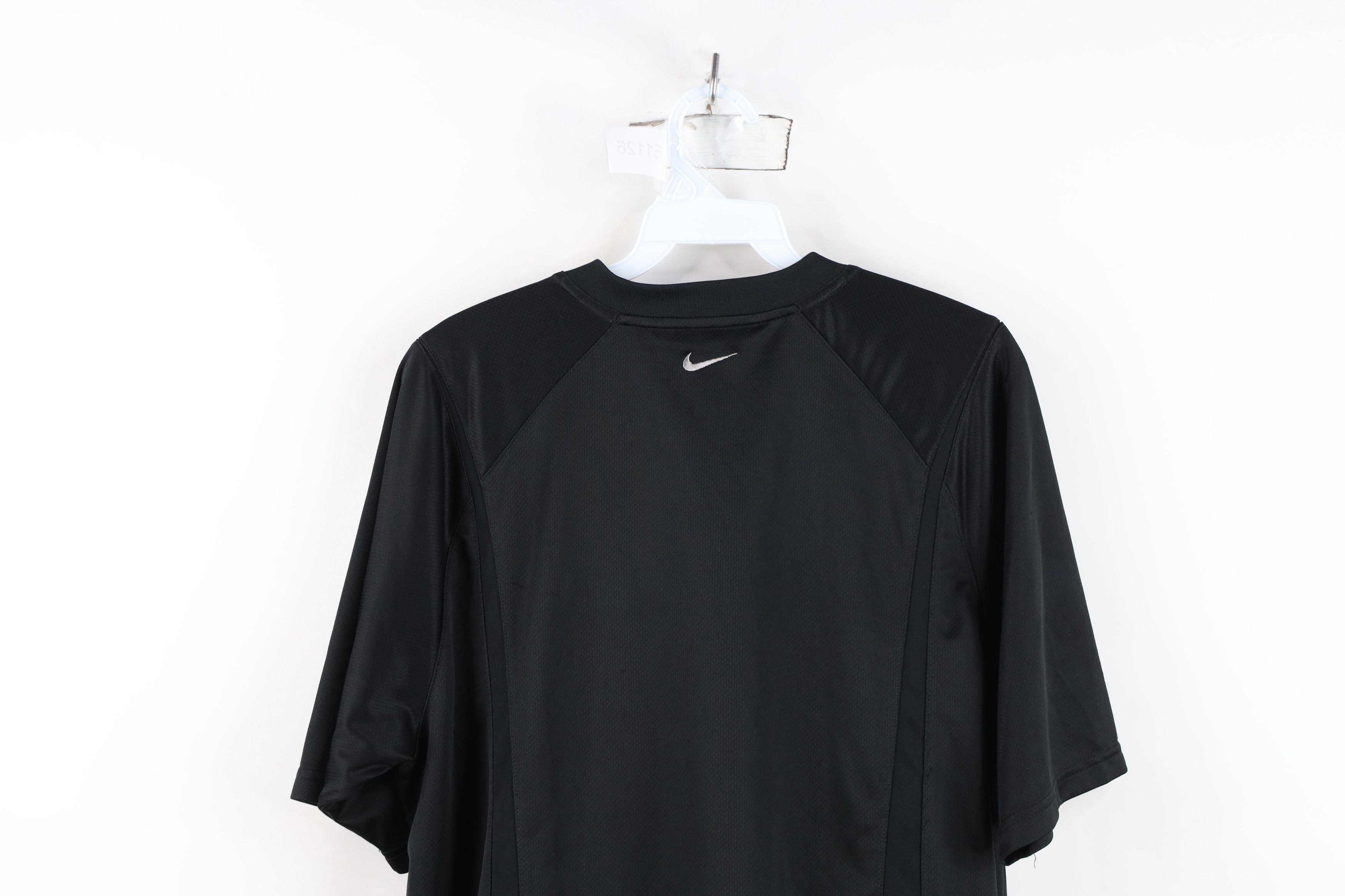 Nike Vintage 90s Y2K Nike Mini Swoosh Shadow Block Letter T-Shirt Size US M / EU 48-50 / 2 - 13 Thumbnail