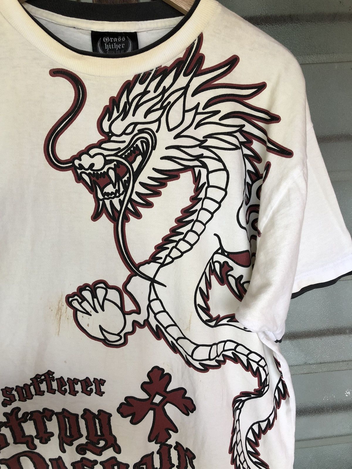 Japanese Brand Vintage Destroy The Despair Dragon Shirt Tee Size US L / EU 52-54 / 3 - 5 Thumbnail