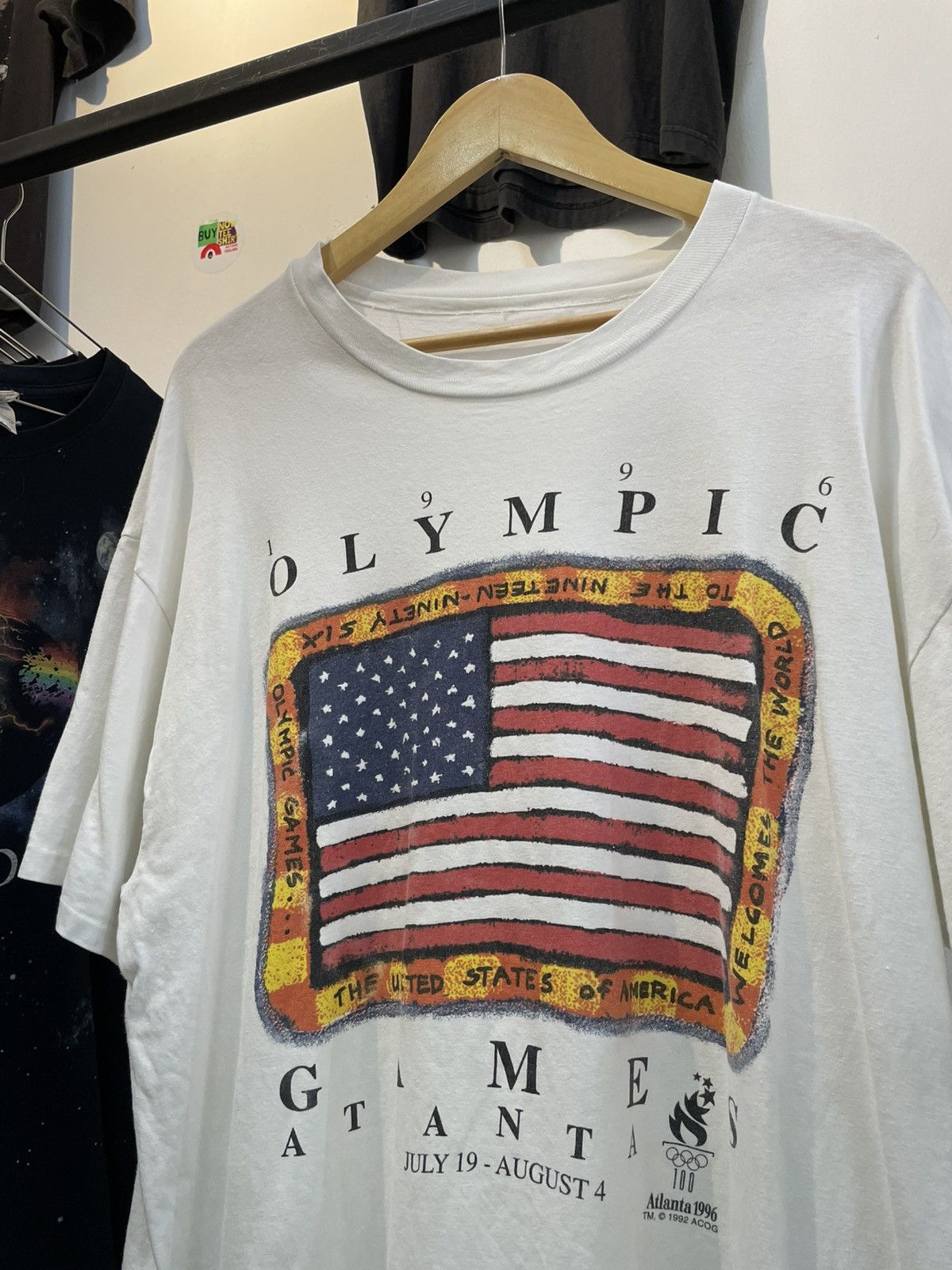 USA Olympics × Vintage Olympic Atlanta 1996 Size US XL / EU 56 / 4 - 1 Thumbnail