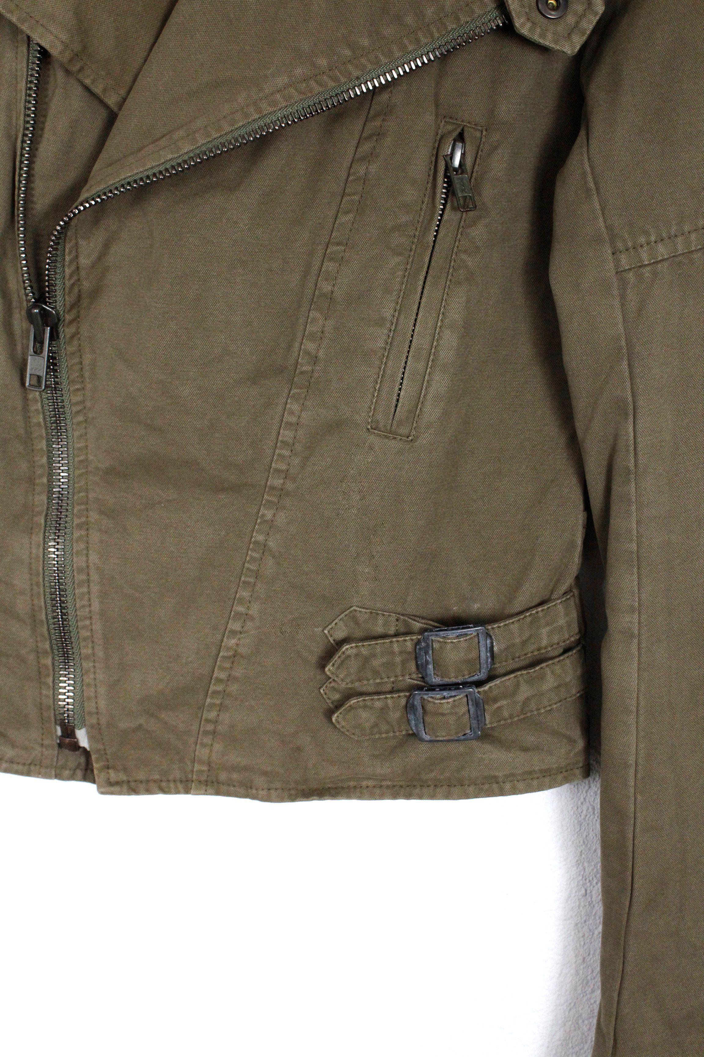 Joseph Joseph Perfeto Washed Cotton Moto Biker Jacket 36 Size S / US 4 / IT 40 - 8 Thumbnail
