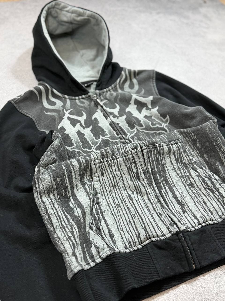 Affliction Afflction Style Archive Japan Style Y2K Avant-Garde Hoodie Size US M / EU 48-50 / 2 - 9 Thumbnail