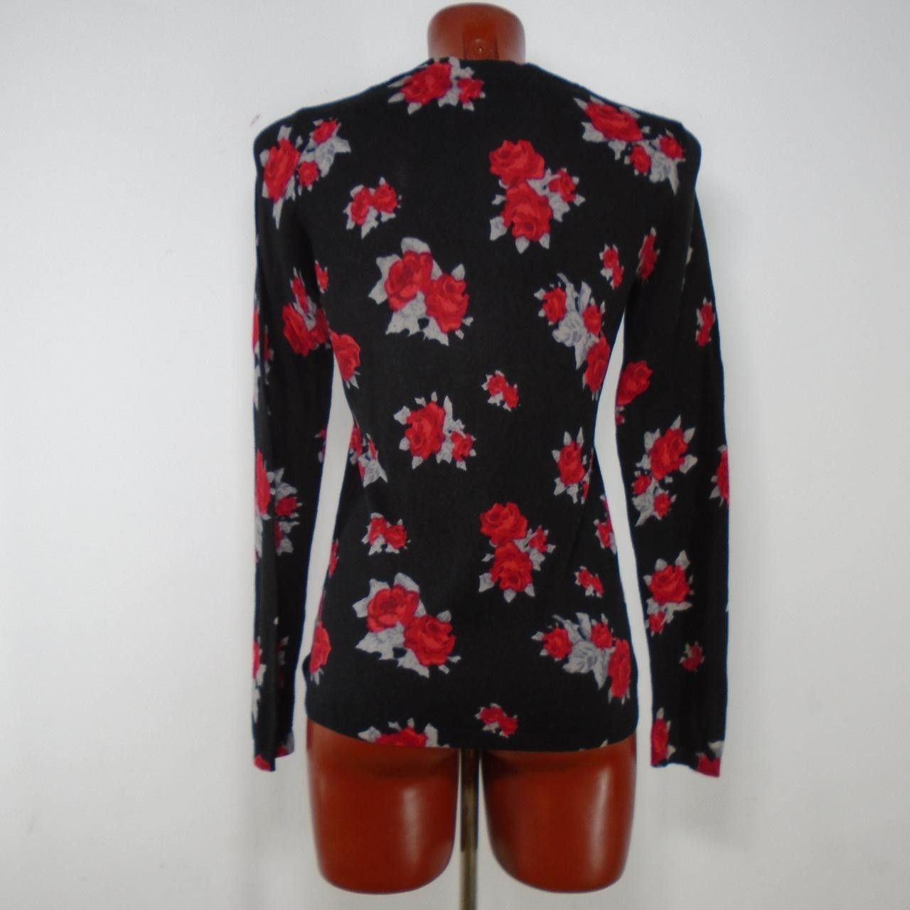 Vintage Women's Sweater Lerros. Black. M. Used. Very good Size M / US 6-8 / IT 42-44 - 6 Thumbnail