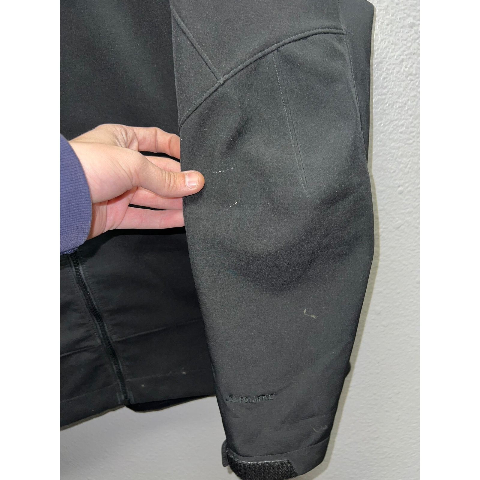 Vintage Womens Patagonia Polartec Jacket Polar Tec GE Black Zip Up L Size L / US 10 / IT 46 - 7 Thumbnail
