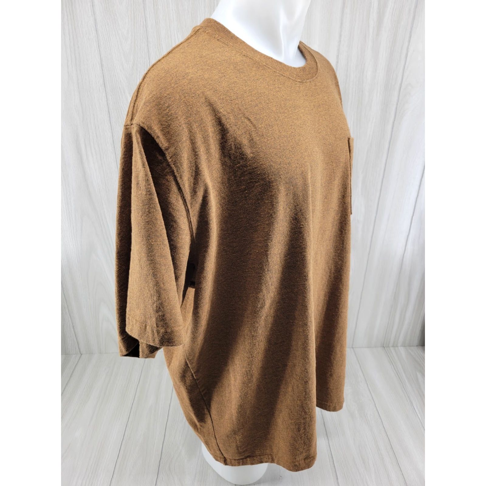 Carhartt Carhartt T Shirt Adult 2XL Loose Fit Brown Pocket Tee K87 Mens Size US XXL / EU 58 / 5 - 6 Thumbnail