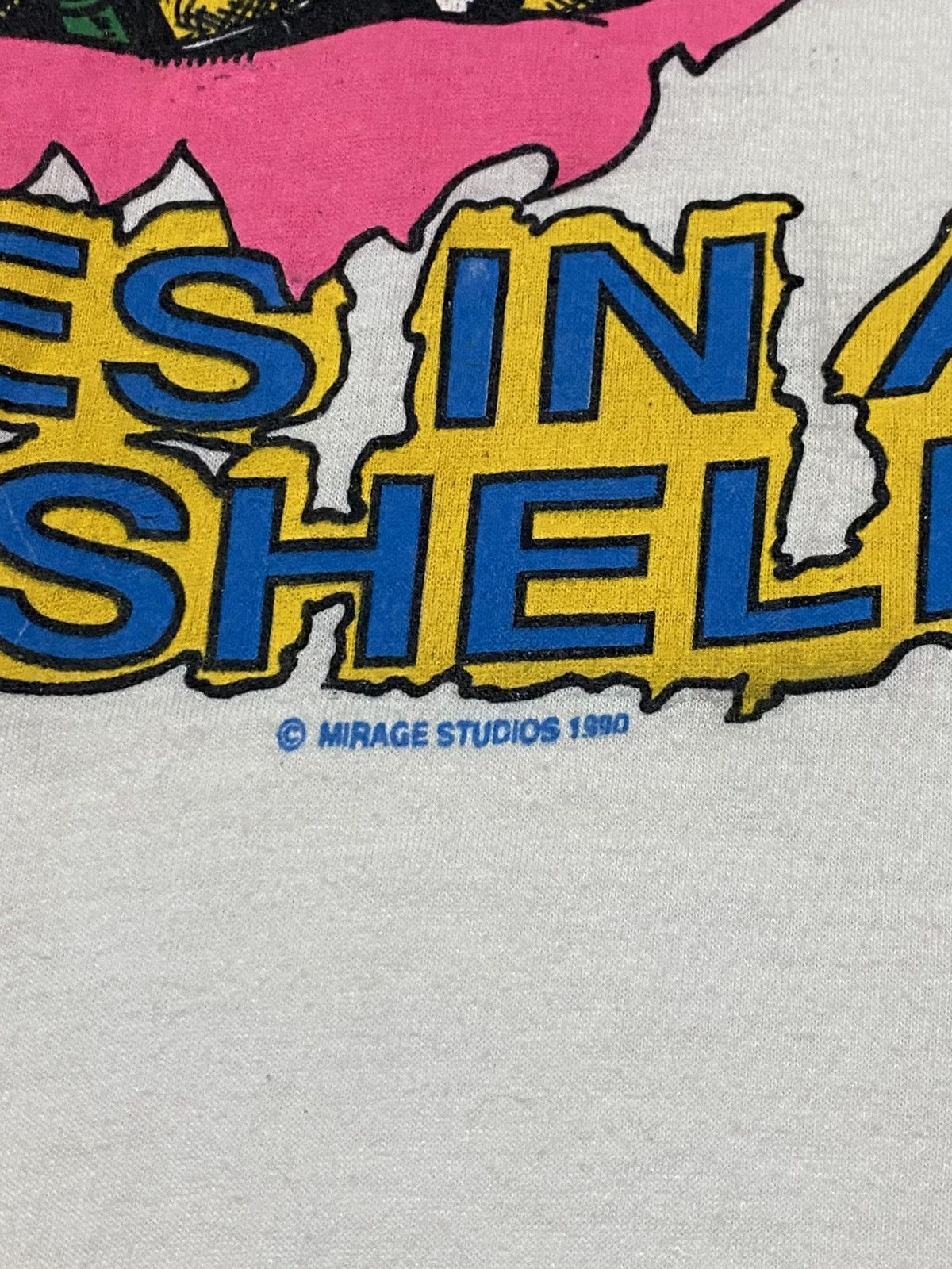 Vintage Vintage 1990s Turtles Ninja Mirage Studio T-Shirt Size US L / EU 52-54 / 3 - 4 Thumbnail