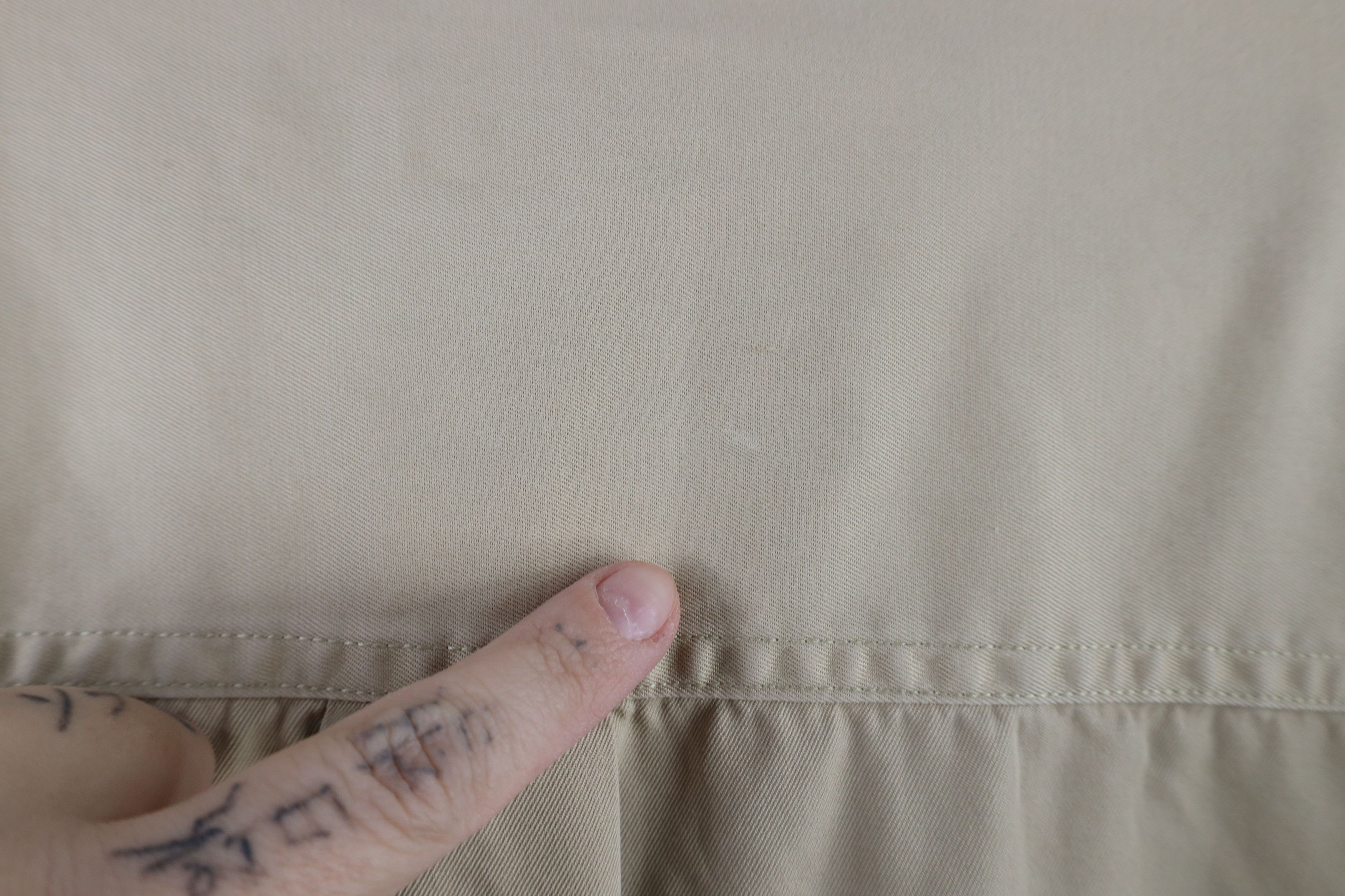 Banana Republic × Vintage Vintage 90s Banana Republic Twill Collared Button Down Shirt Size US L / EU 52-54 / 3 - 9 Thumbnail