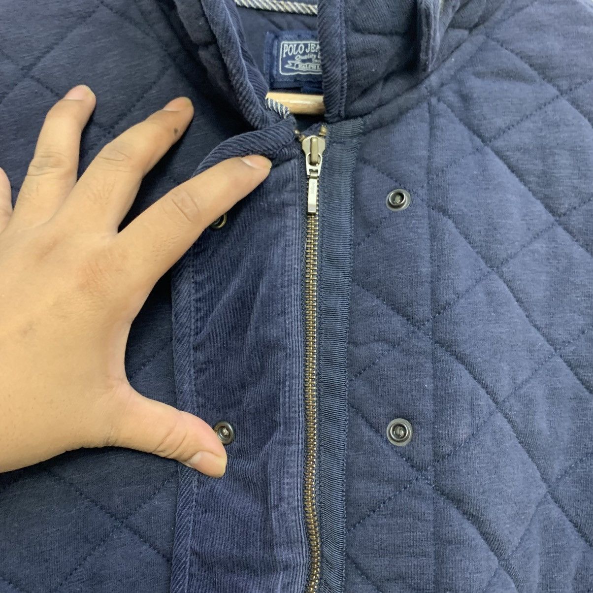 Vintage Polo Jeans Co. Ralph Lauren Quilted Military Jacket Size US S / EU 44-46 / 1 - 6 Thumbnail
