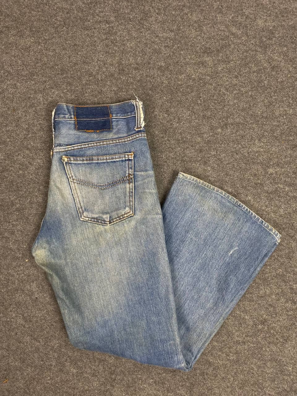 Japanese Brand vintage modoc japan bootcut flare distressed denim Size US 34 / EU 50 - 1 Thumbnail