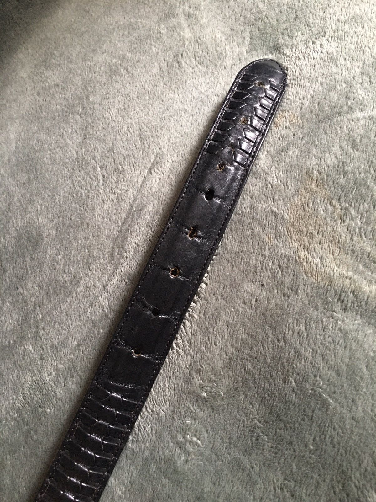 Harley Davidson × Vintage Harley Davidson Vintage Leather Belt USA Size S/30/32 Size 32 - 8 Thumbnail