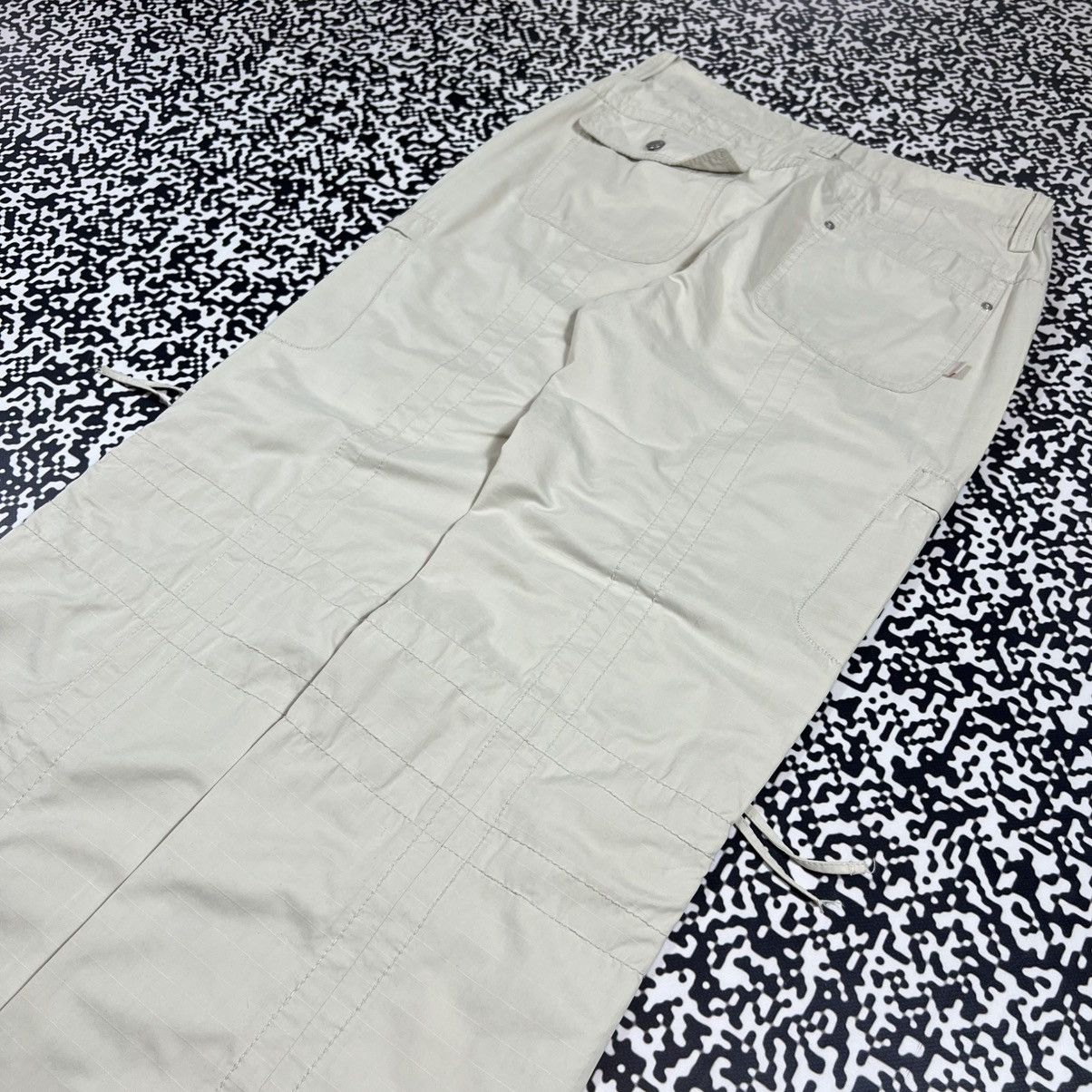 Japanese Brand Vintage Y2K Japanese Parachute Cargo Pants 90s Retro Style Size 28" / US 6 / IT 42 - 6 Thumbnail
